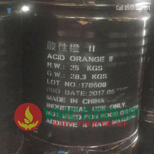 Acid Orange II vang hien tot