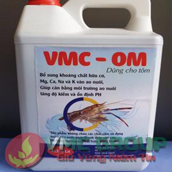HÓA CHẤT THỦY SẢN VMC OM - SẢN PHẨM BỔ SUNG KHOÁNG AO NUÔI